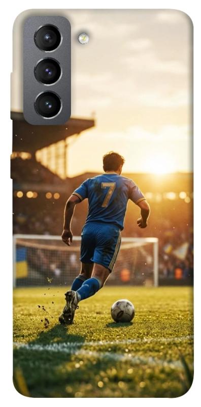 Чохол itsPrint Football player для Samsung Galaxy S21 FE, спорт, купити оптом з доставкою