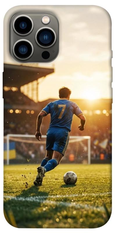 Чохол itsPrint Football player для Apple iPhone 13 Pro Max (6.7"), спорт, купити оптом з доставкою