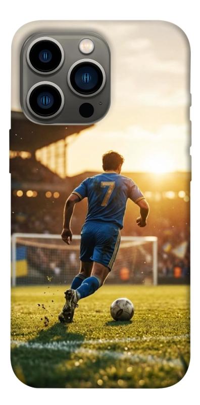 Чохол itsPrint Football player для Apple iPhone 13 Pro (6.1"), спорт, купити оптом з доставкою