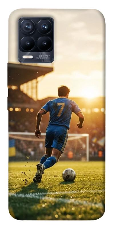 Чохол itsPrint Football player для Realme 8, спорт, купити оптом з доставкою