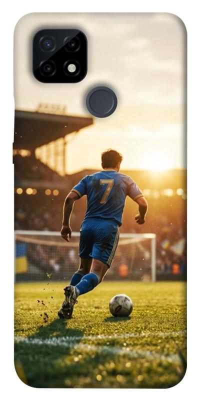 Чохол itsPrint Football player для Realme C21, спорт, купити оптом з доставкою