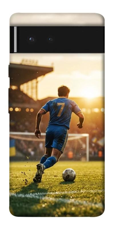 Чохол itsPrint Football player для Google Pixel 6, спорт, купити оптом з доставкою