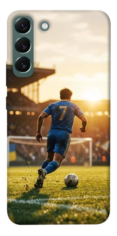 Чохол itsPrint Football player для Samsung Galaxy S22+, спорт, купити оптом з доставкою