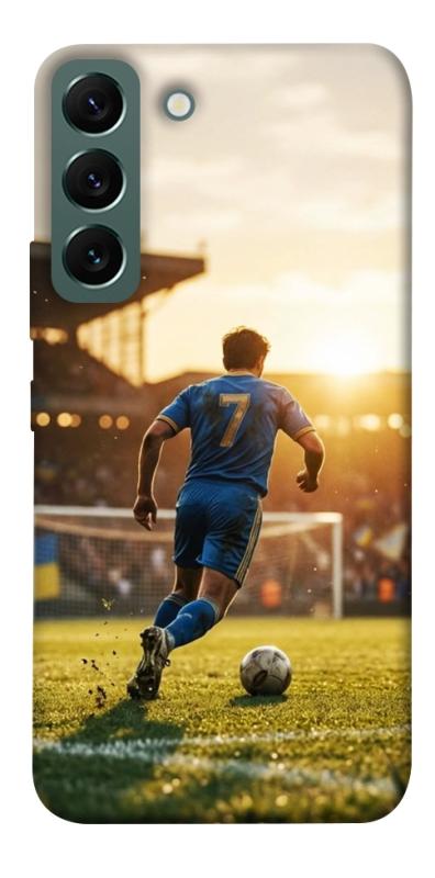 Чохол itsPrint Football player для Samsung Galaxy S22, спорт, купити оптом з доставкою