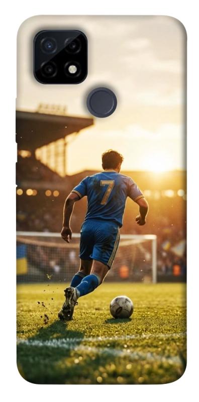 Чохол itsPrint Football player для Realme C21Y, спорт, купити оптом з доставкою