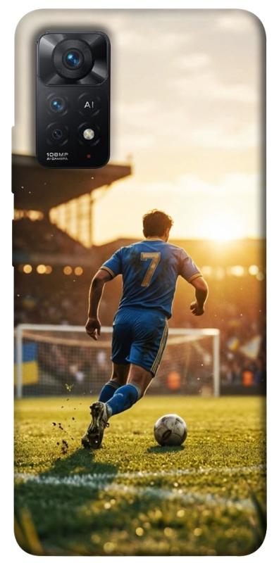 Чохол itsPrint Football player для Xiaomi Redmi Note 11 Pro 4G/5G, спорт, купити оптом з доставкою