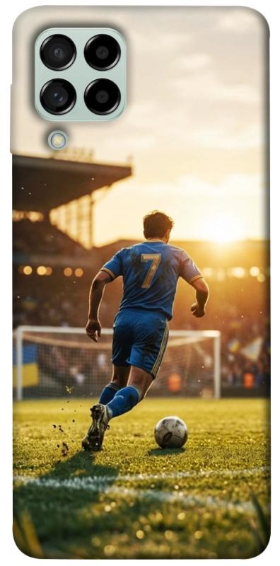 Чохол itsPrint Football player для Samsung Galaxy M53 5G, спорт, купити оптом з доставкою