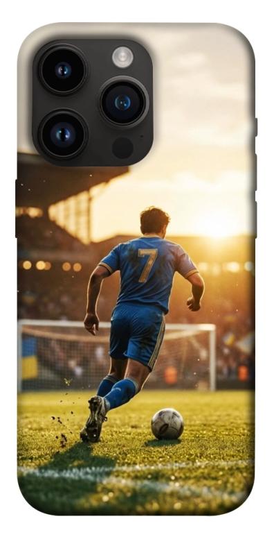 Чохол itsPrint Football player для Apple iPhone 14 Pro (6.1"), спорт, купити оптом з доставкою