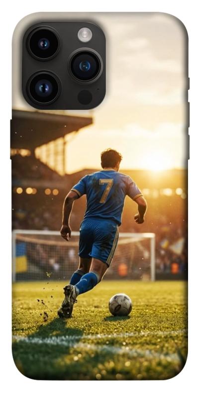 Чохол itsPrint Football player для Apple iPhone 14 Pro Max (6.7"), спорт, купити оптом з доставкою