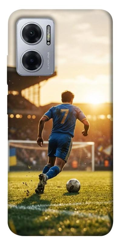 Чохол itsPrint Football player для Xiaomi Redmi Note 11E, спорт, купити оптом з доставкою