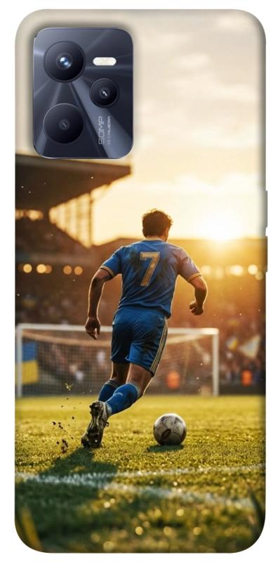 Чохол itsPrint Football player для Realme C35, спорт, купити оптом з доставкою