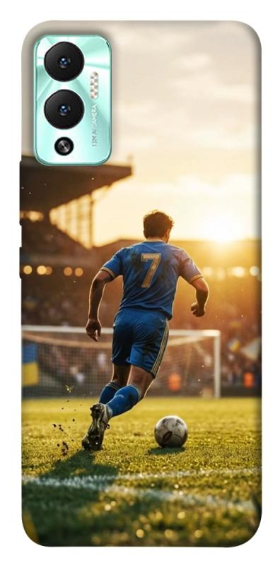 Чохол itsPrint Football player для Infinix Hot 12 Play, спорт, купити оптом з доставкою