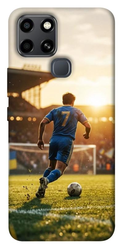 Чохол itsPrint Football player для Infinix Smart 6, спорт, купити оптом з доставкою