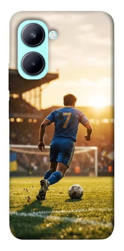 Чохол itsPrint Football player для Realme C33, спорт, купити оптом з доставкою