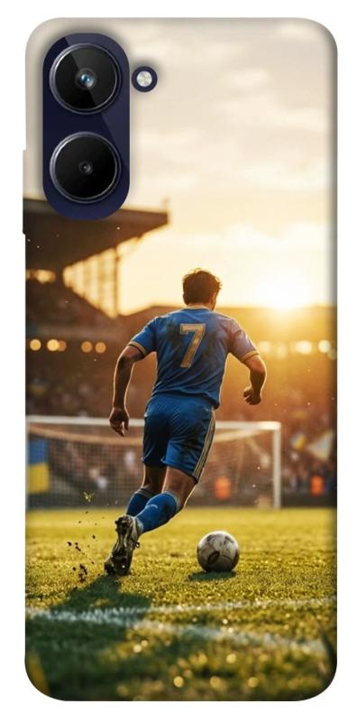 Чохол itsPrint Football player для Realme 10 4G, спорт, купити оптом з доставкою