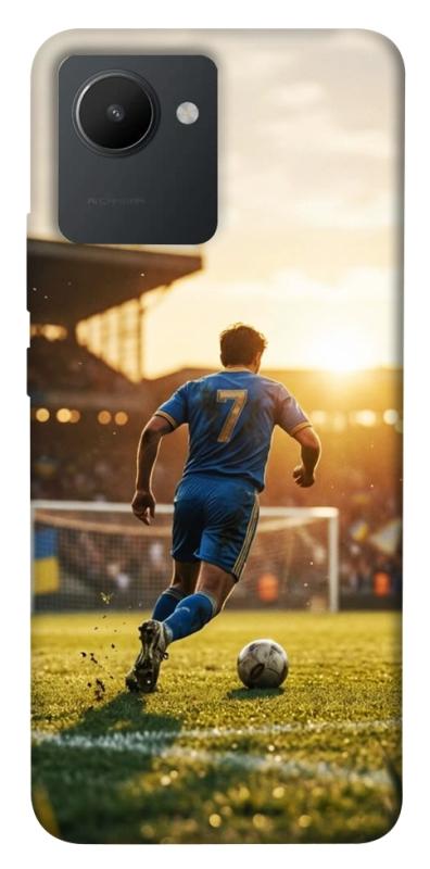 Чохол itsPrint Football player для Realme C30s, спорт, купити оптом з доставкою