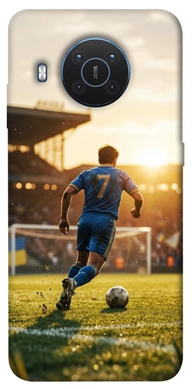 Чохол itsPrint Football player для Nokia X10 / X20, спорт, купити оптом з доставкою