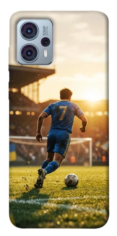 Чохол itsPrint Football player для Motorola Moto G23, спорт, купити оптом з доставкою