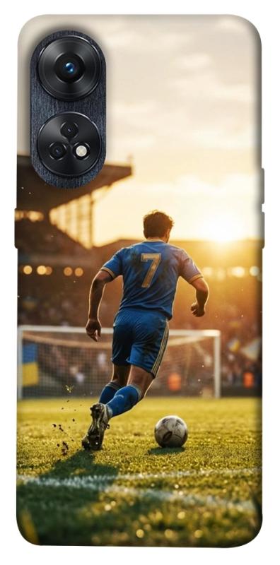Чохол itsPrint Football player для Oppo Reno 8 T 4G, спорт, купити оптом з доставкою
