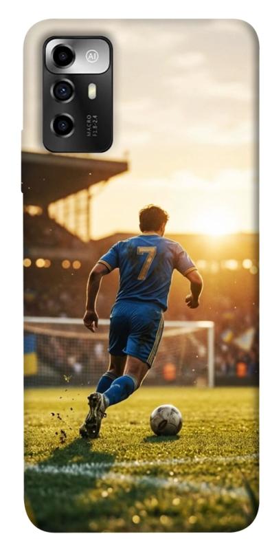 Чохол itsPrint Football player для ZTE Blade V40 Vita, спорт, купити оптом з доставкою