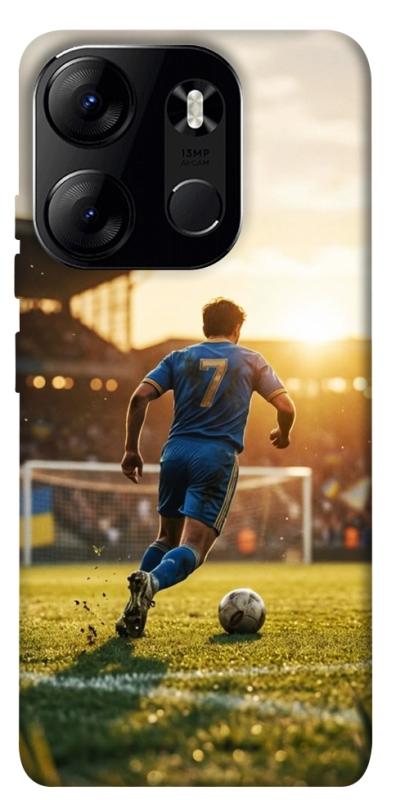 Чохол itsPrint Football player для Tecno Spark Go 2023, спорт, купити оптом з доставкою