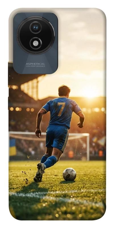 Чохол itsPrint Football player для Vivo Y02, спорт, купити оптом з доставкою