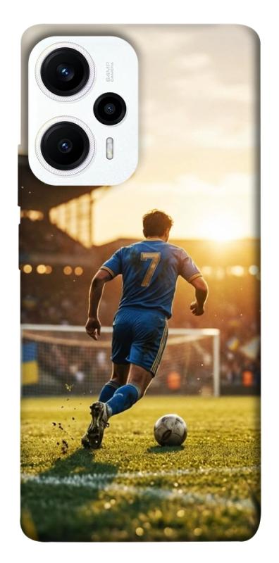Чохол itsPrint Football player для Xiaomi Poco F5 / Note 12 Turbo, спорт, купити оптом з доставкою