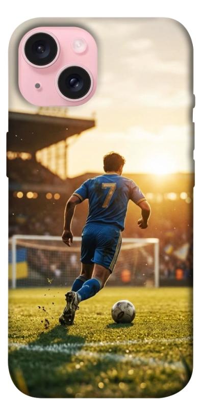 Чохол itsPrint Football player для Apple iPhone 15 (6.1"), спорт, купити оптом з доставкою