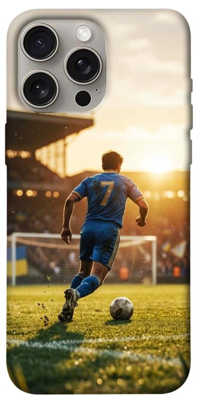 Чохол itsPrint Football player для Apple iPhone 15 Pro Max (6.7"), спорт, купити оптом з доставкою
