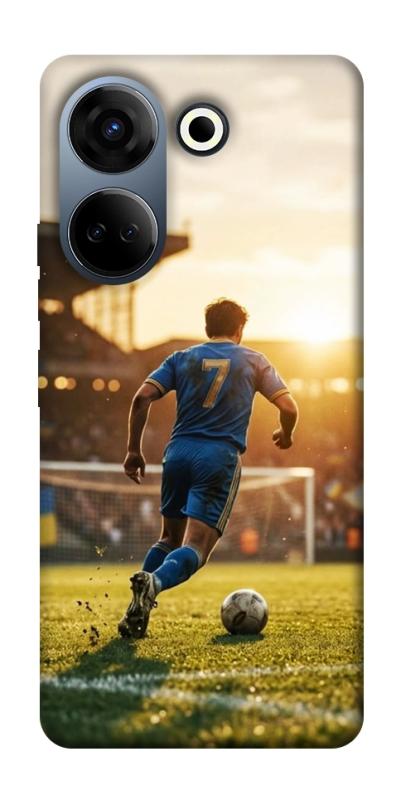 Чохол itsPrint Football player для TECNO Camon 20 Pro (CK7n), спорт, купити оптом з доставкою