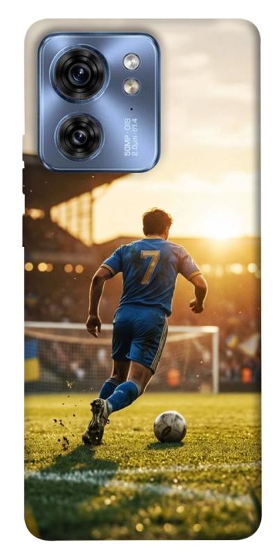 Чохол itsPrint Football player для Motorola Edge 40, спорт, купити оптом з доставкою