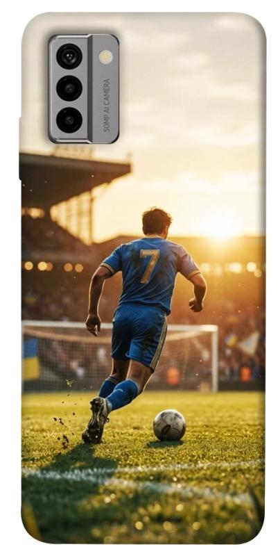 Чохол itsPrint Football player для Nokia G22, спорт, купити оптом з доставкою