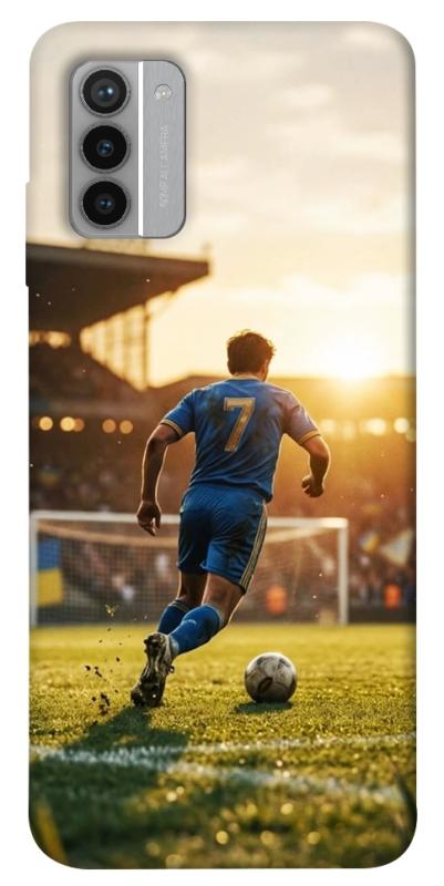 Чохол itsPrint Football player для Nokia G42, спорт, купити оптом з доставкою