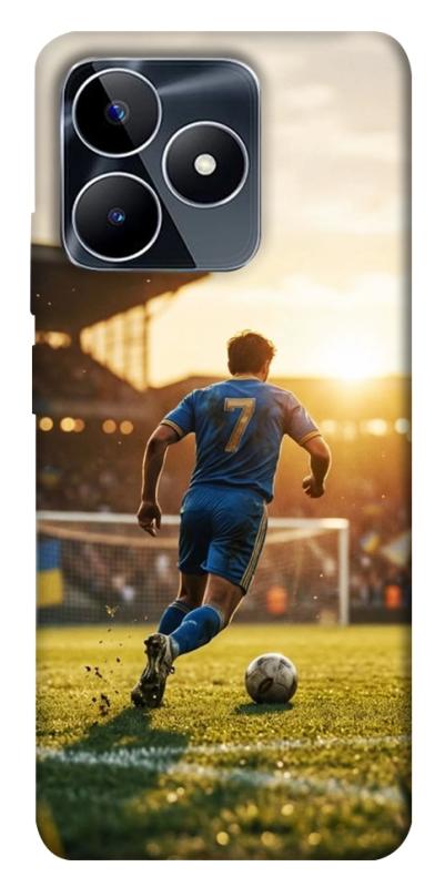 Чохол itsPrint Football player для Realme C53, спорт, купити оптом з доставкою
