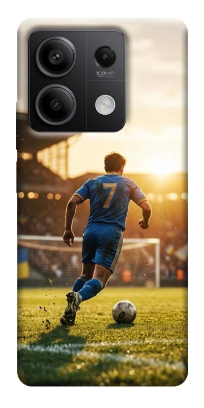 Чохол itsPrint Football player для Xiaomi Redmi Note 13 5G, спорт, купити оптом з доставкою