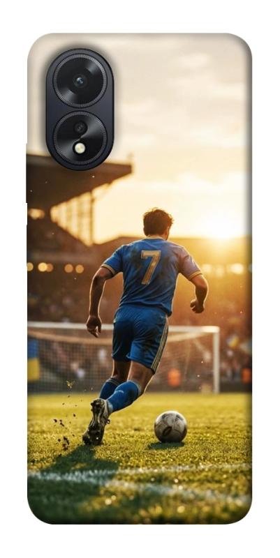 Чохол itsPrint Football player для Oppo A38, спорт, купити оптом з доставкою