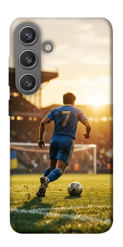 Чохол itsPrint Football player для Samsung Galaxy S24, спорт, купити оптом з доставкою