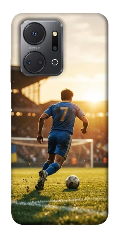 Чохол itsPrint Football player для Huawei Honor X7a, спорт, купити оптом з доставкою