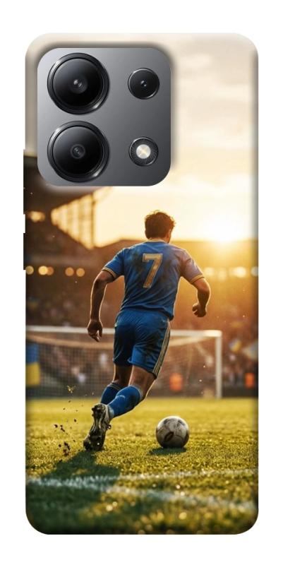 Чохол itsPrint Football player для Xiaomi Redmi Note 13 4G, спорт, купити оптом з доставкою