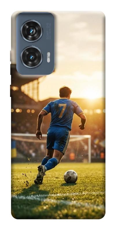 Чохол itsPrint Football player для Motorola Edge 50 Fusion, спорт, купити оптом з доставкою