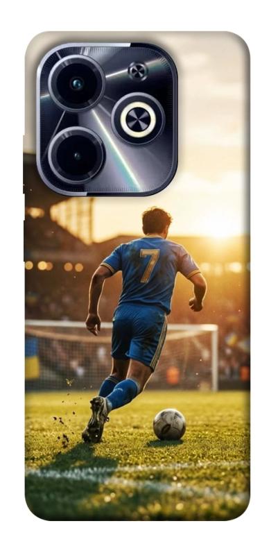 Чохол itsPrint Football player для Infinix Hot 40i, спорт, купити оптом з доставкою
