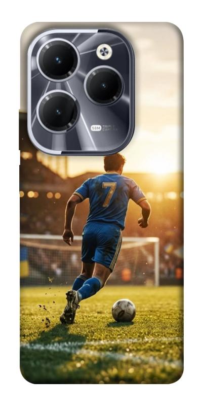 Чохол itsPrint Football player для Infinix Hot 40, спорт, купити оптом з доставкою