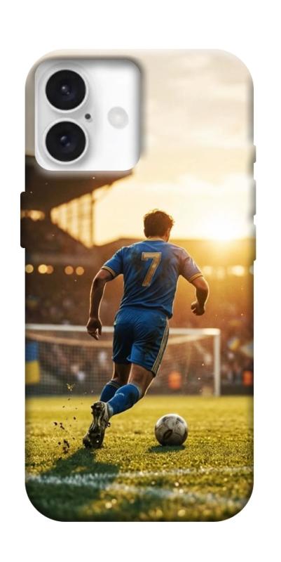 Чохол itsPrint Football player для Apple iPhone 16 (6.1"), спорт, купити оптом з доставкою