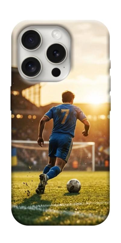 Чохол itsPrint Football player для Apple iPhone 16 Pro Max (6.9"), спорт, купити оптом з доставкою