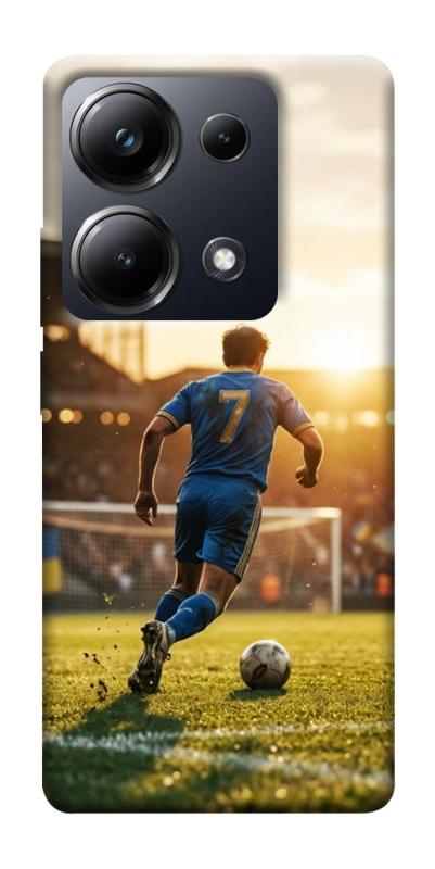 Чохол itsPrint Football player для Xiaomi Redmi 13 4G / Poco M6 4G, спорт, купити оптом з доставкою