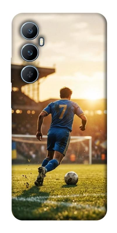 Чохол itsPrint Football player для Realme C65 4G, спорт, купити оптом з доставкою