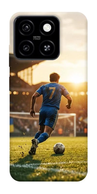 Чохол itsPrint Football player для ZTE Blade A55 4G, спорт, купити оптом з доставкою