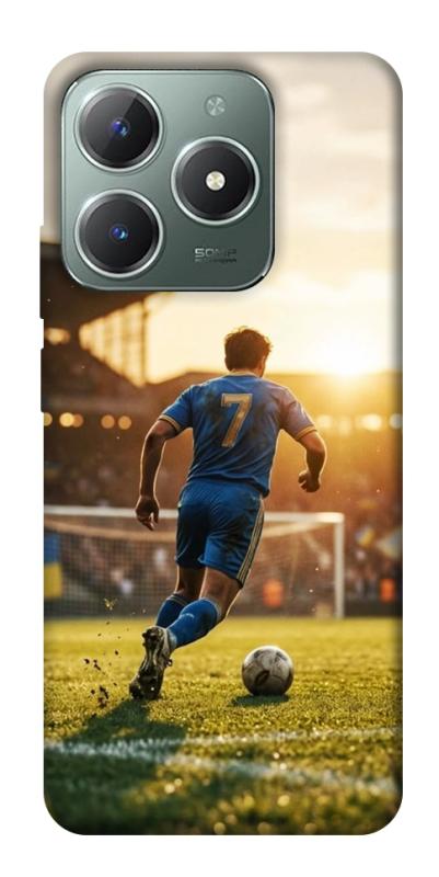 Чохол itsPrint Football player для Realme C61 4G, спорт, купити оптом з доставкою