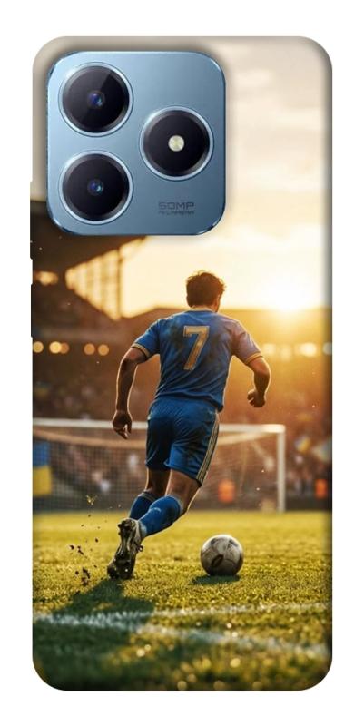 Чохол itsPrint Football player для Realme C63 4G, спорт, купити оптом з доставкою
