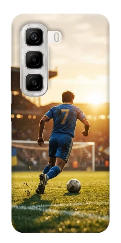 Чохол itsPrint Football player для Infinix Hot 50 4G, спорт, купити оптом з доставкою